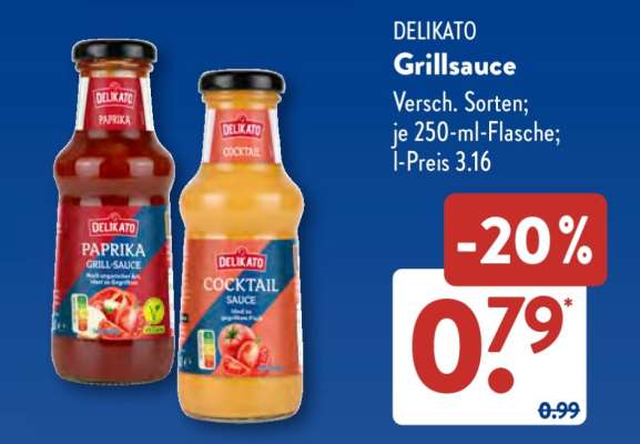 DELIKATO Grillsauce