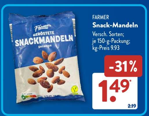 Farmer Snack-Mandeln