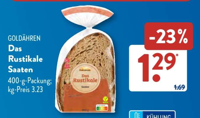 GOLDÄHREN Das Rustikale Saaten