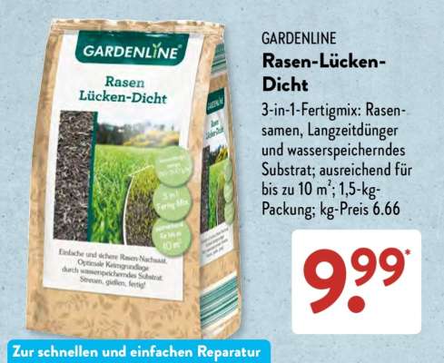 GARDENLINE Rasen-Lücken-Dicht