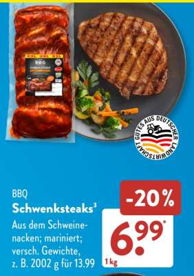 BBQ Schwenksteaks