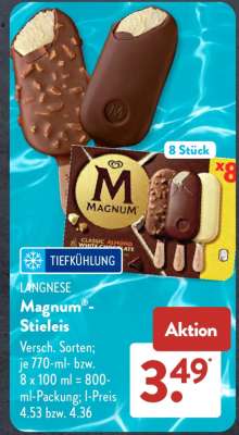 LANGNESE Magnum Stieleis