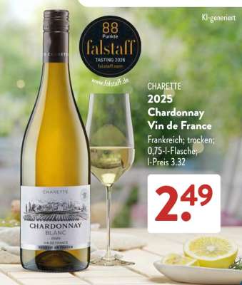 CHARETTE 2025 Chardonnay Vin de France