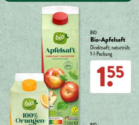 Bio-Apfelsaft