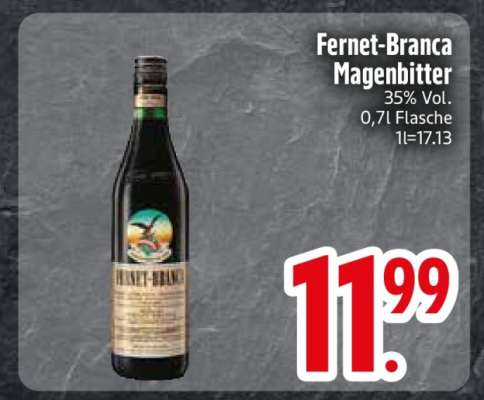 Fernet- Branca Magenbitter