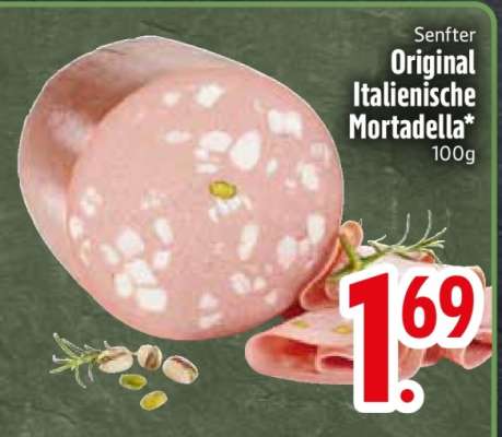 Senfter Original Italienische Mortadella