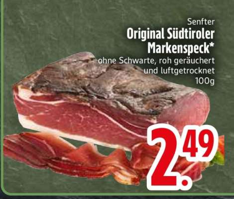 Senfter Original Südtiroler Markenspeck