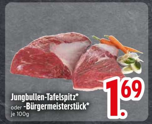 Jungbullen-Tafelspitz oder Bürgermeisterstück