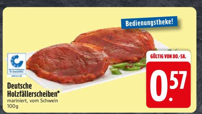 Deutsche Holzfällerscheiben