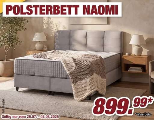POLSTERBETT NAOMI