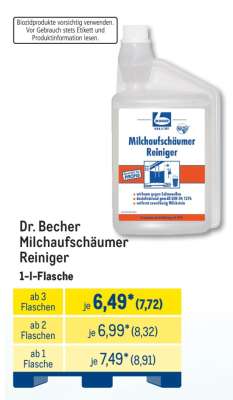 Dr. Becher Milchaufschäumer Reiniger