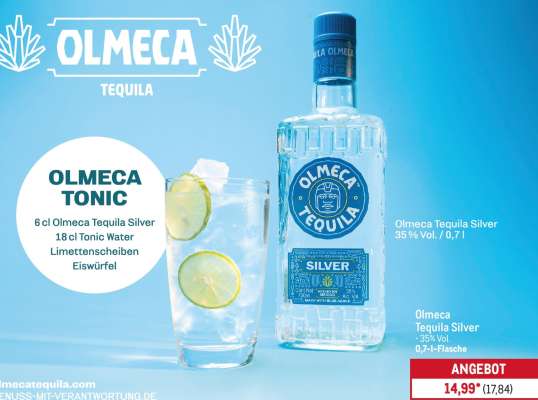 Olmeca Tequila Silver