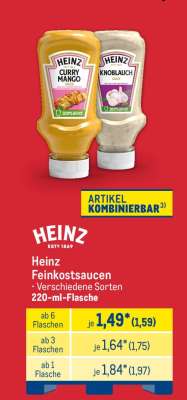 HEINZ Feinkostsaucen