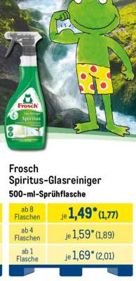 Frosch Spiritus Glasreiniger