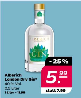 Alberich London Dry Gin