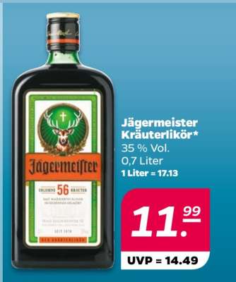 JÄGERMEISTER Kräuterlikör*