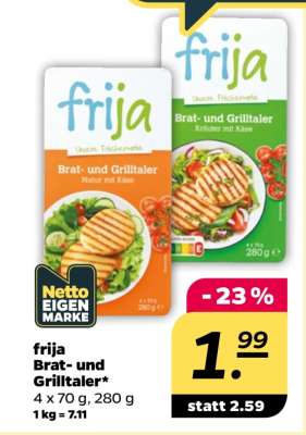 frija Brat- und Grilltaler