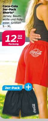 Coca-Cola 2er-Pack Shorts