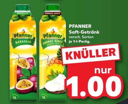 PFANNER Saft- Getränk