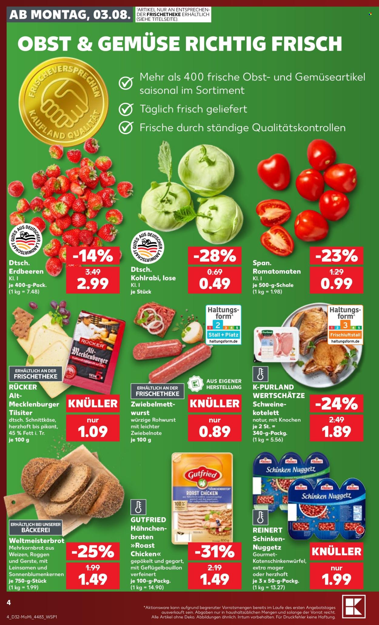 Leták Kaufland - 3.8.2026 - 5.8.2026. Strana 4