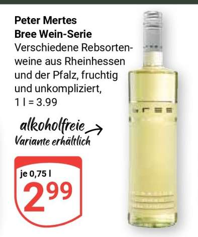 Peter Mertes Bree Wein-Serie