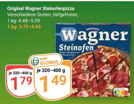 ORIGINAL WAGNER Steinofenpizza