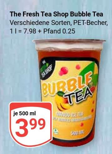 The Fresh Tea Shop Bubble Tea