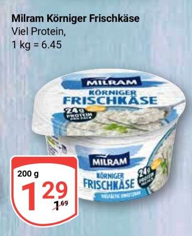 Milram Körniger Frischkäse