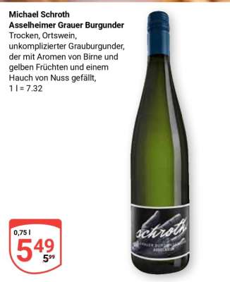 Michael Schroth Asselheimer Grauer Burgunder