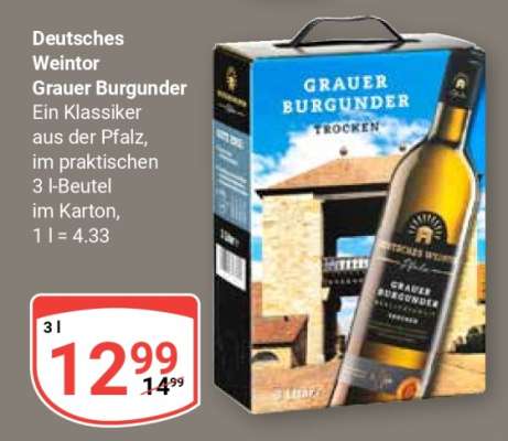 Deutsches Weintor Grauer Burgunder