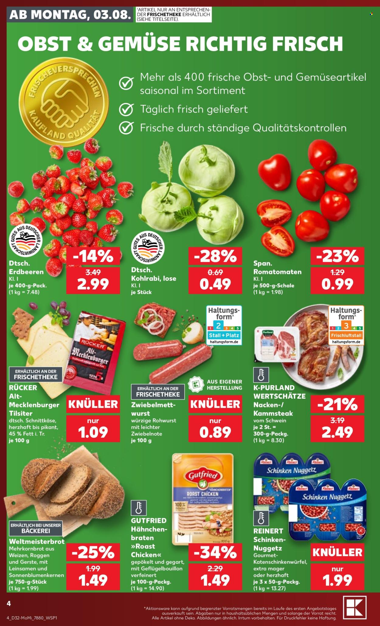 Leták Kaufland - 3.8.2026 - 5.8.2026. Strana 4