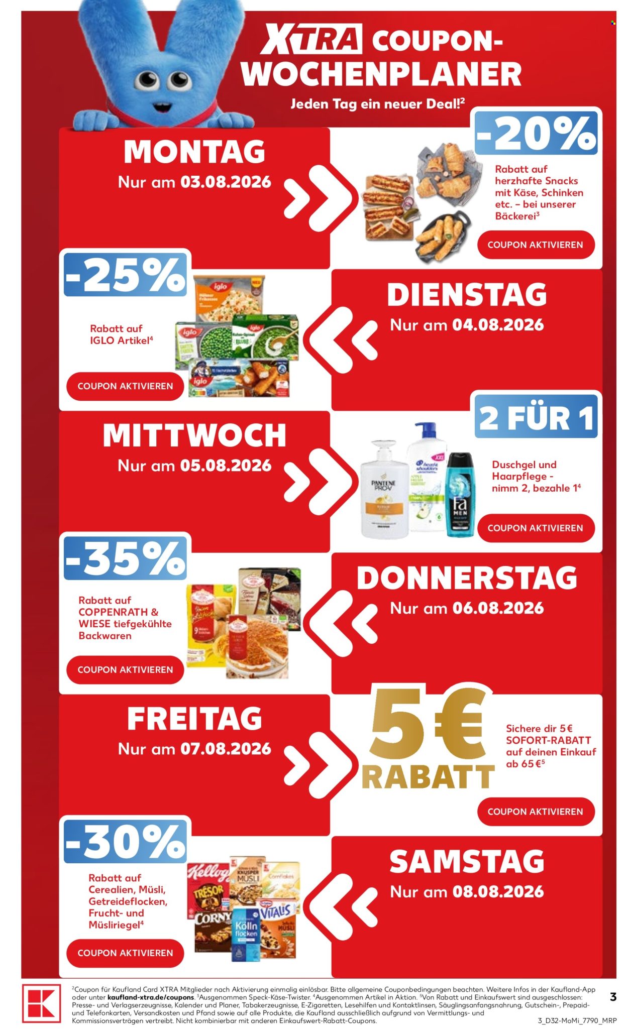 Leták Kaufland - 3.8.2026 - 5.8.2026. Strana 3