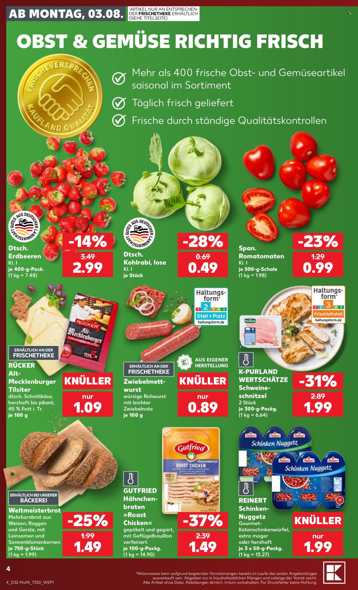 Leták Kaufland - 3.8.2026 - 5.8.2026. Strana 4