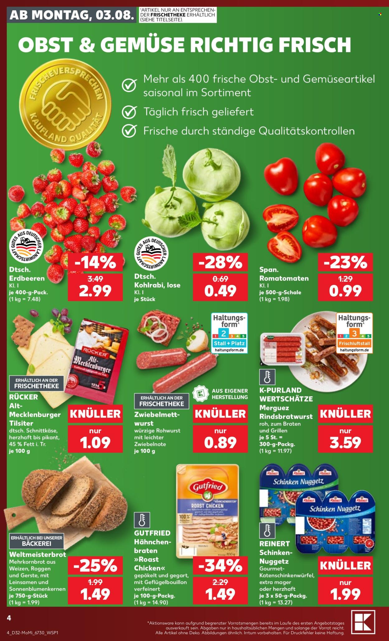Leták Kaufland - 3.8.2026 - 5.8.2026. Strana 4