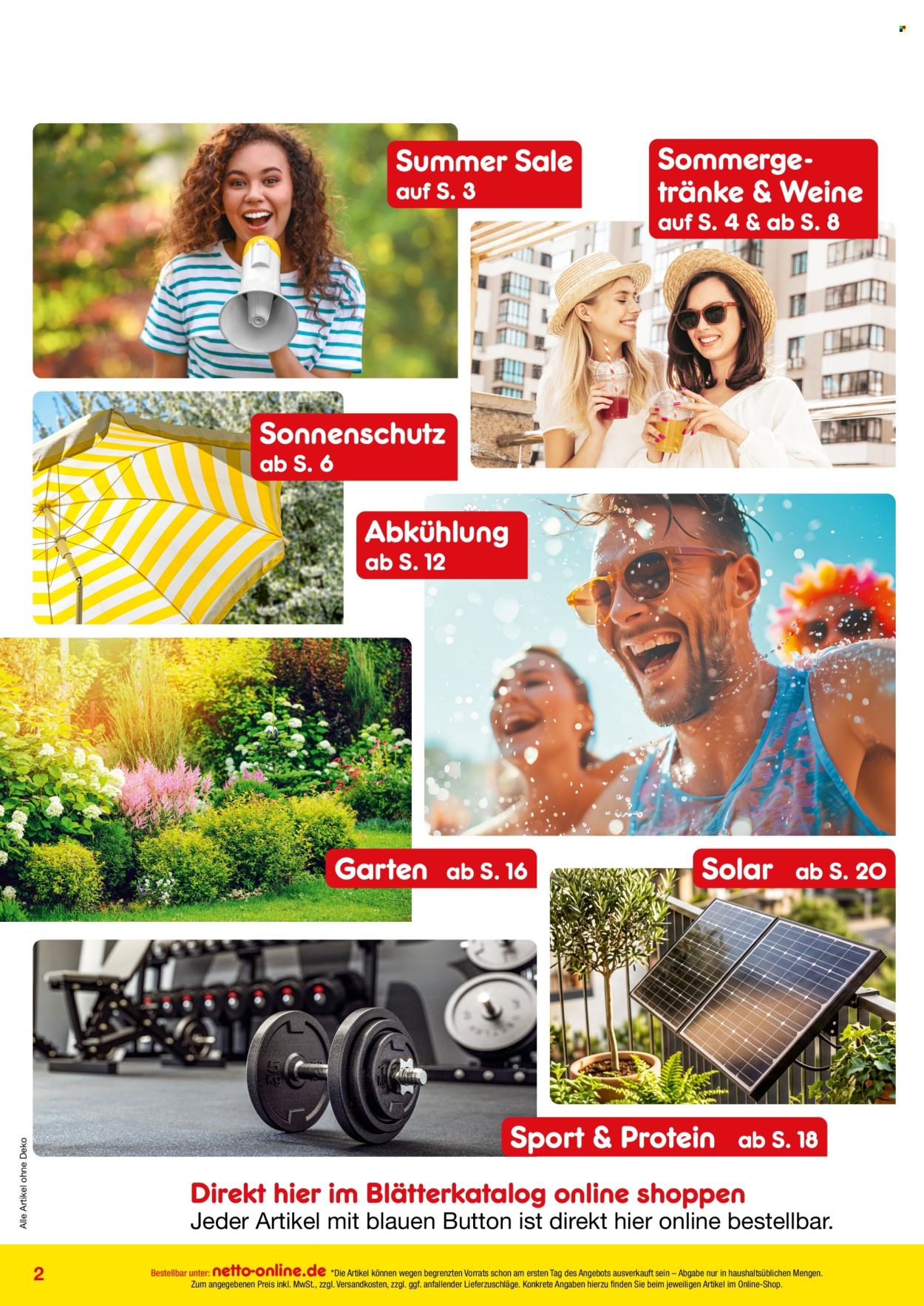 Netto Marken-Discount Prospekte  - 30.07.2026 - 31.08.2026. Seite 2