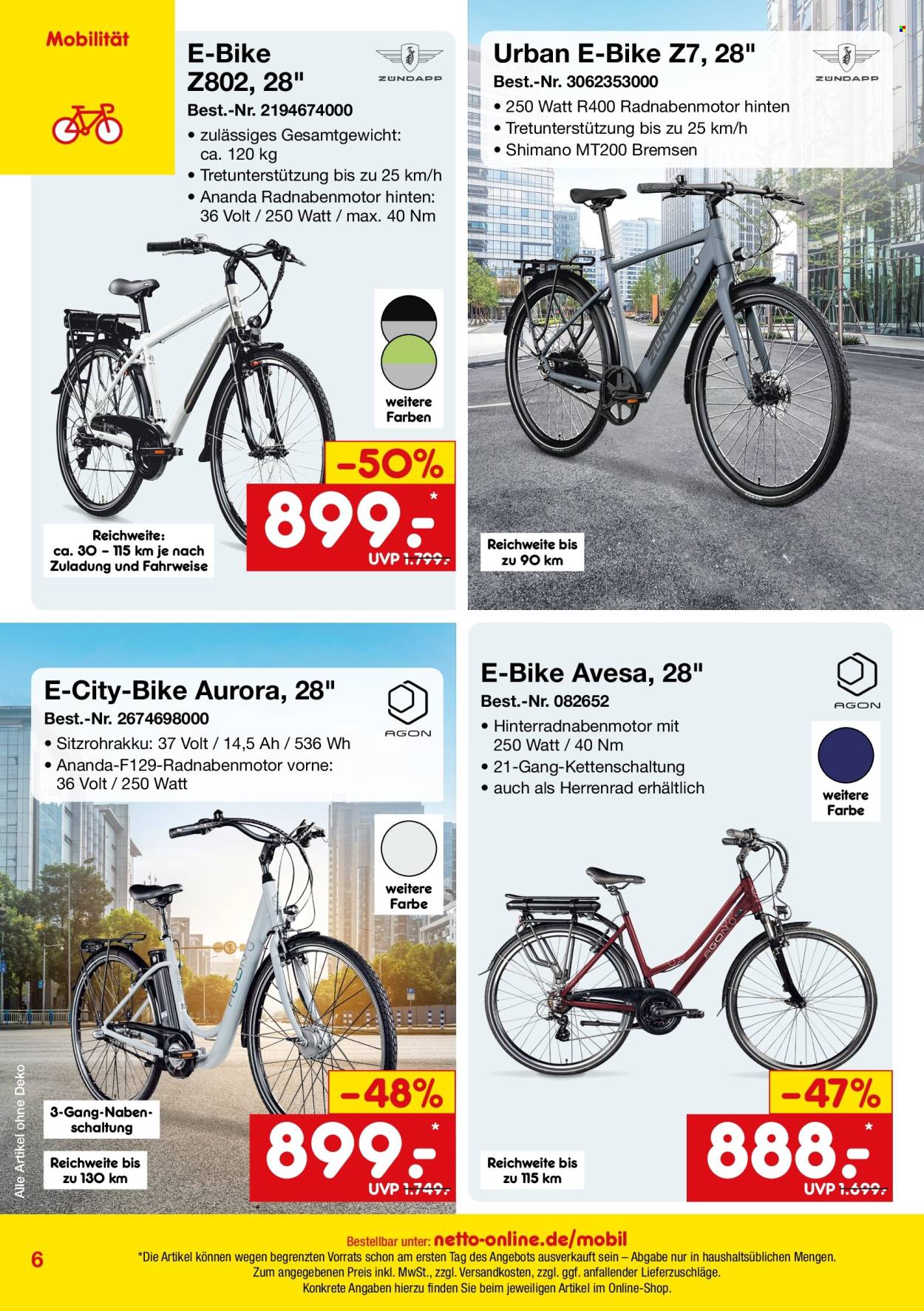 Leták Netto Marken-Discount - 30.7.2026 - 31.8.2026. Strana 6