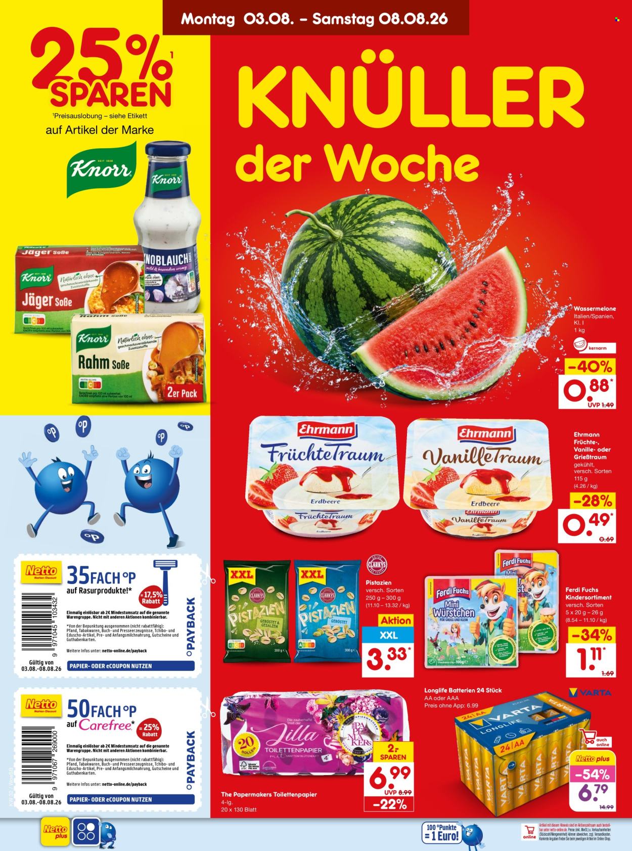 Netto Marken-Discount Prospekte  - 3.08.2026 - 8.08.2026. Seite 2
