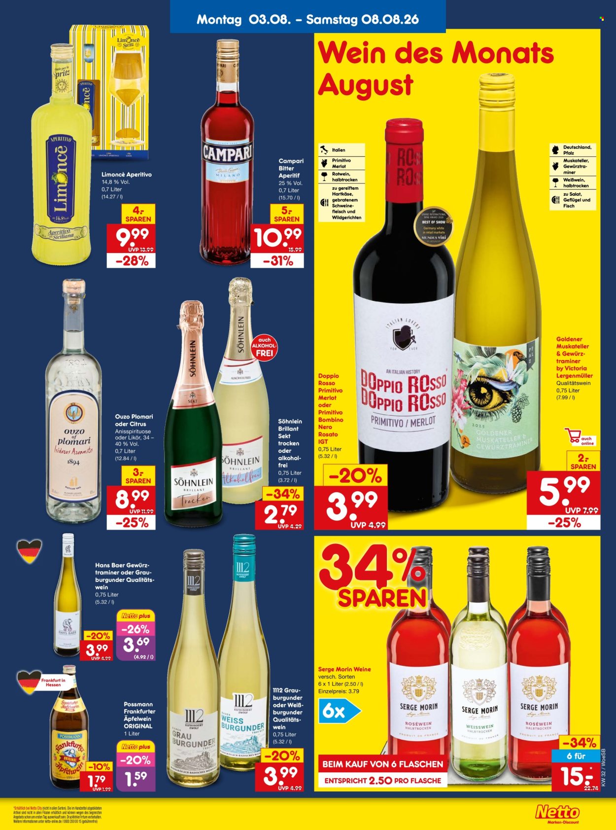 Leták Netto Marken-Discount - 3.8.2026 - 8.8.2026. Strana 9