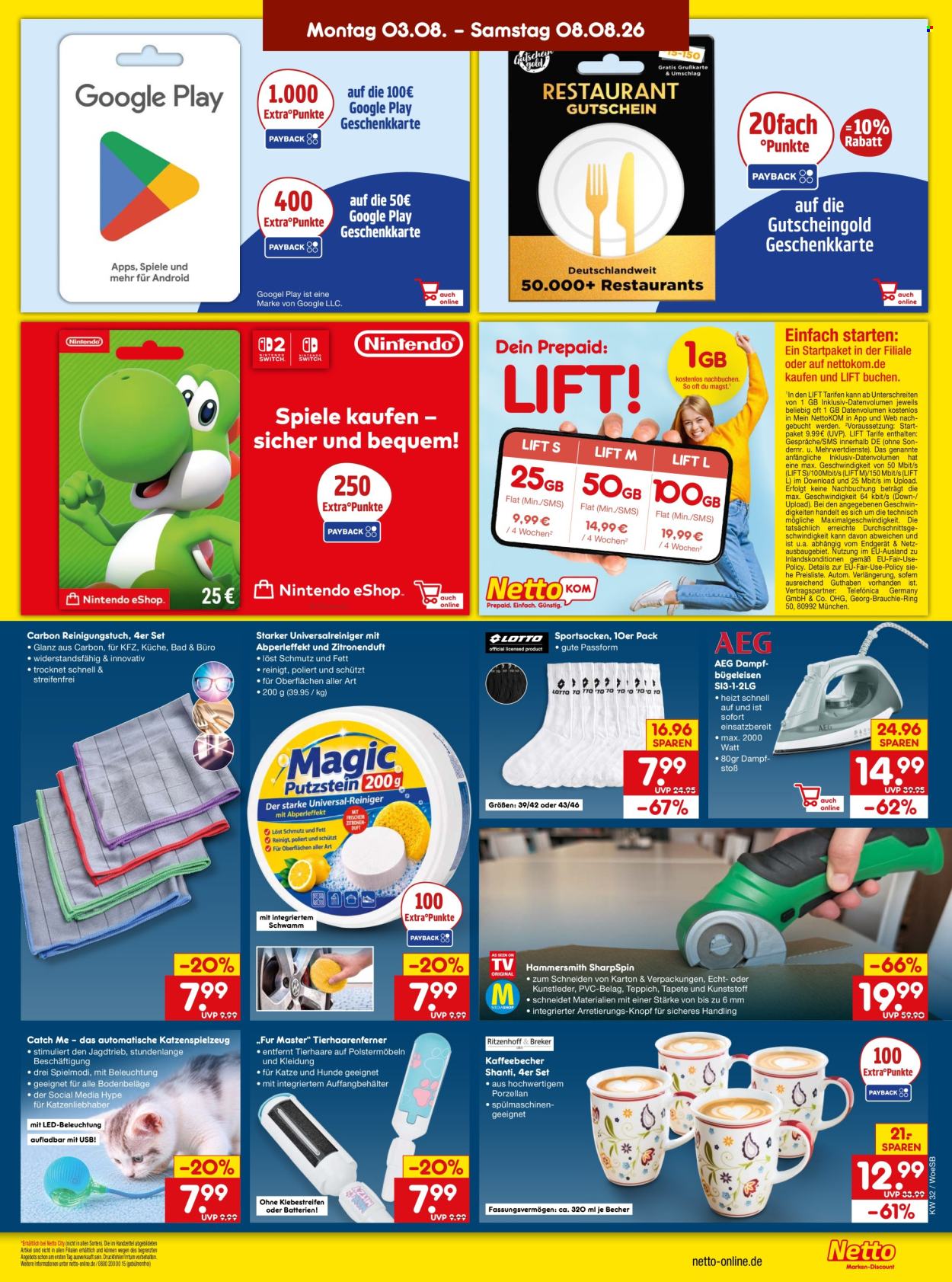 Leták Netto Marken-Discount - 3.8.2026 - 8.8.2026. Strana 33