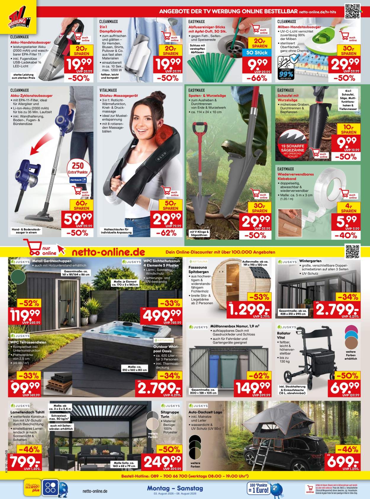 Leták Netto Marken-Discount - 3.8.2026 - 8.8.2026. Strana 34