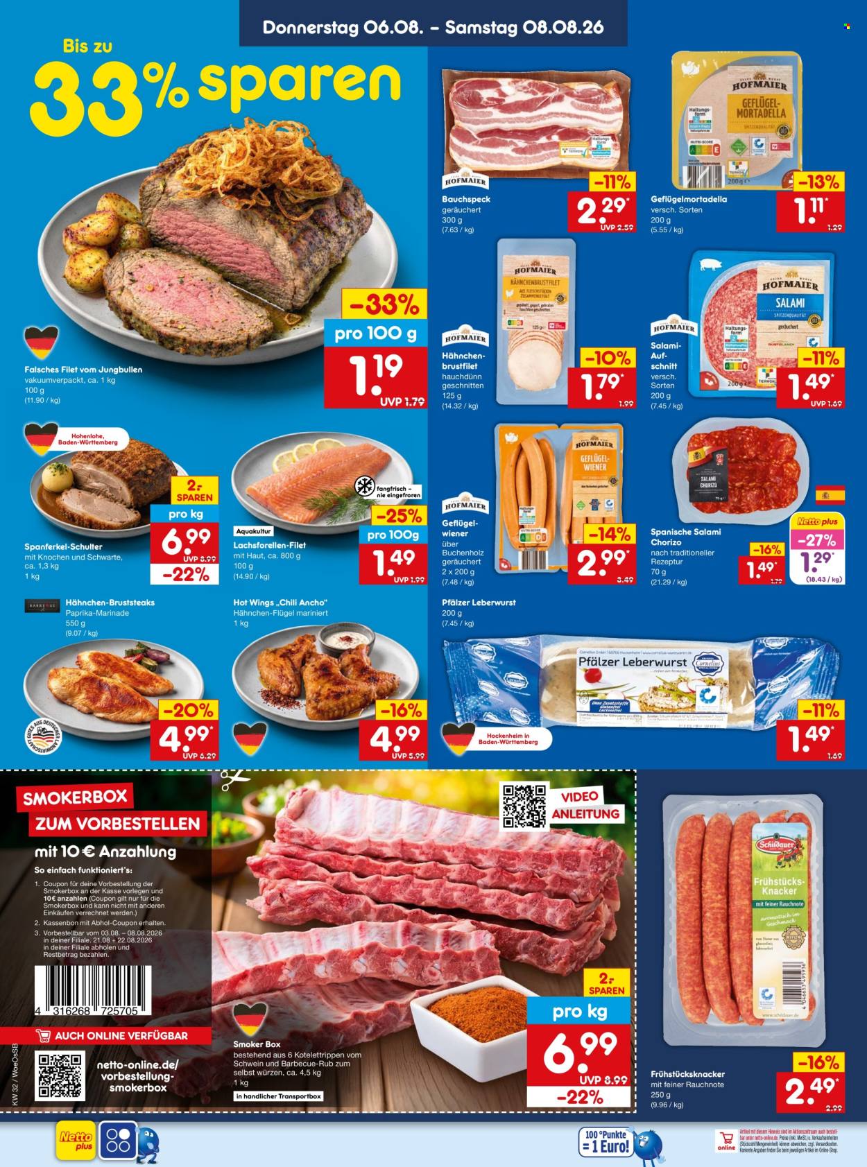 Netto Marken-Discount Prospekte  - 3.08.2026 - 8.08.2026. Seite 38