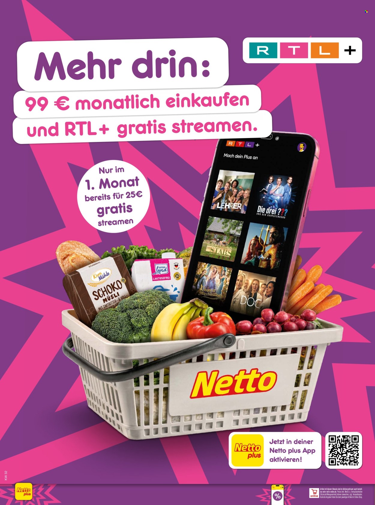 Leták Netto Marken-Discount - 3.8.2026 - 8.8.2026. Strana 44