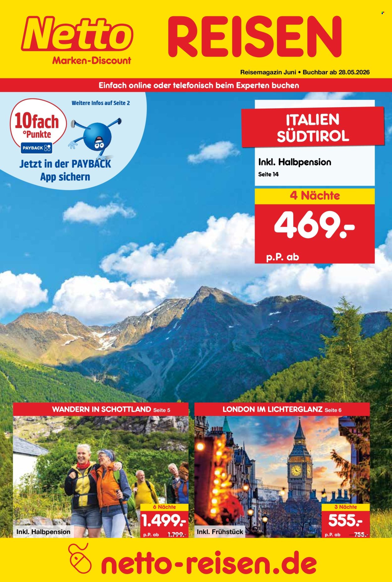 Netto Marken-Discount Prospekte  - 30.07.2026 - 31.08.2026. Seite 1