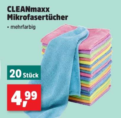 CLEANmaxx Mikrofasertücher