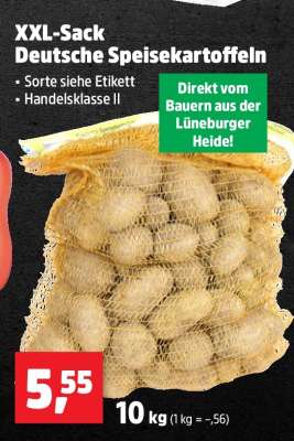 XXL-Sack Deutsche Speisekartoffeln