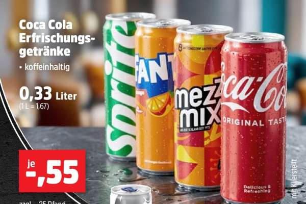 Coca Cola Erfrischungsgetränke