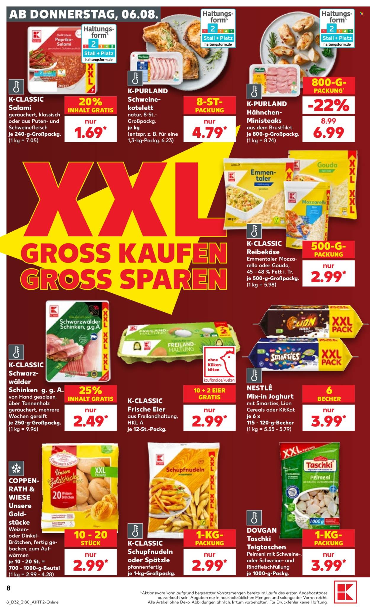 Kaufland Prospekte  - 6.08.2026 - 12.08.2026. Seite 8