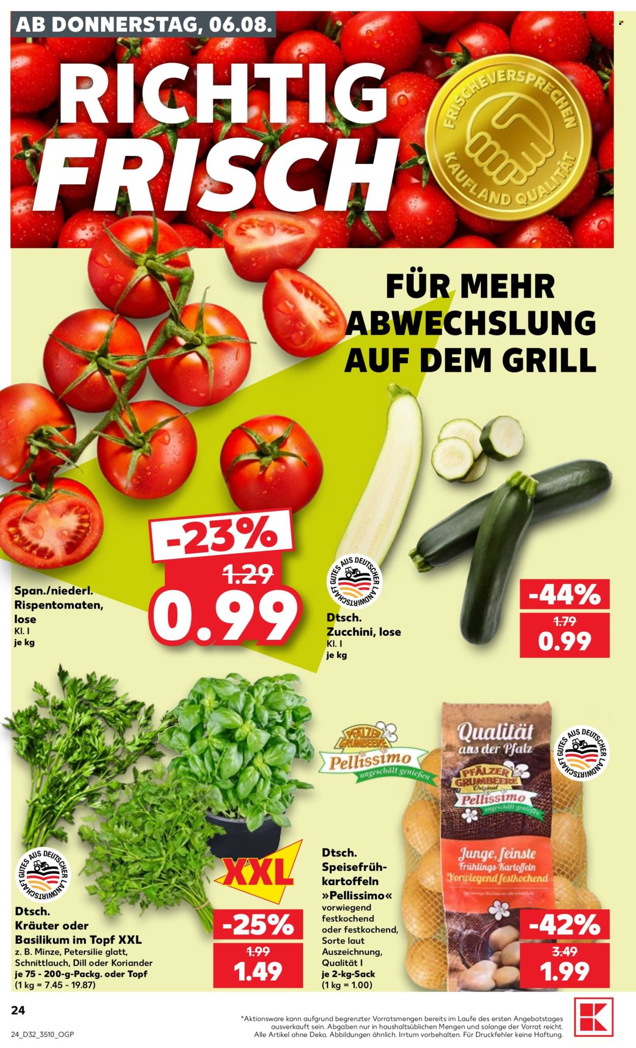 Kaufland Prospekte  - 6.08.2026 - 12.08.2026. Seite 24