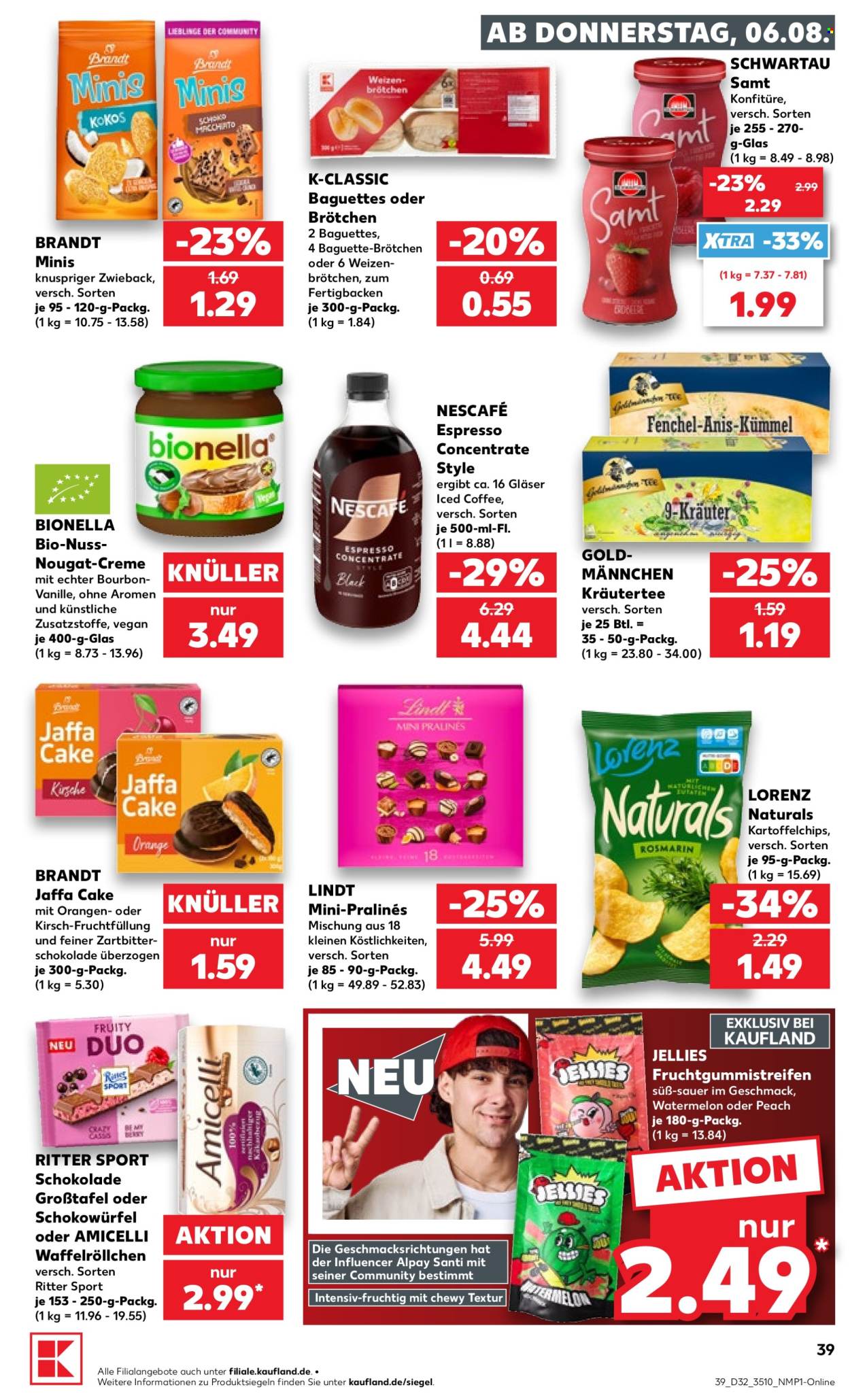 Kaufland Prospekte  - 6.08.2026 - 12.08.2026. Seite 39
