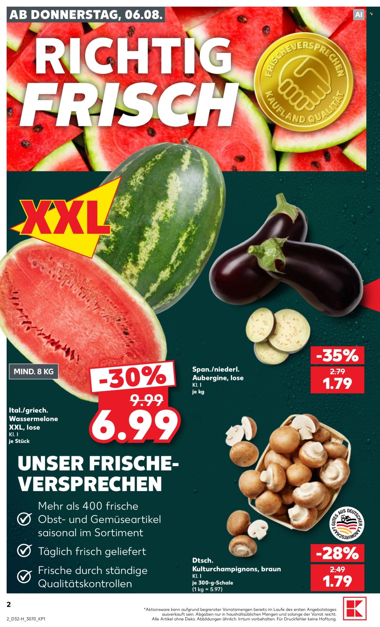Kaufland Prospekte  - 6.08.2026 - 12.08.2026. Seite 2